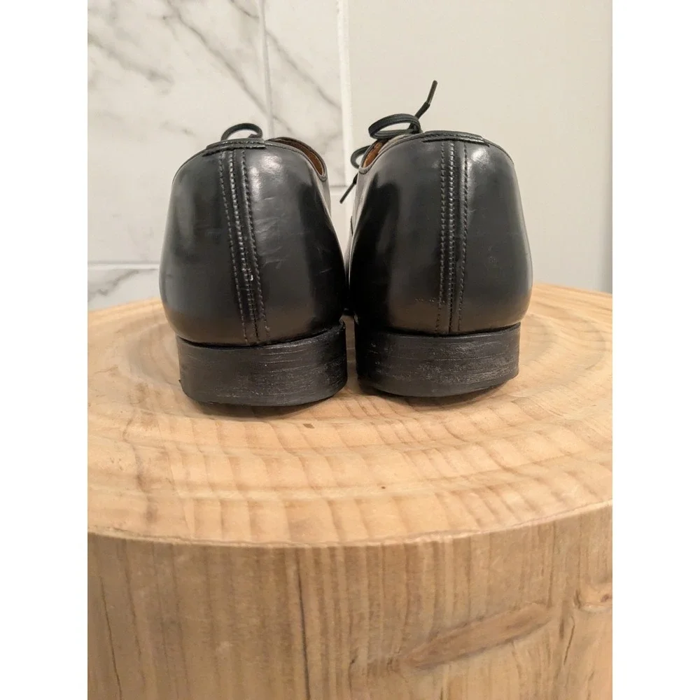 Vintage Church's Mens Black Balmoral Leather Oxfords‎ Dress Shoes Size 8 READ